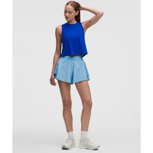 “ Short de running Shake It Out taille hautes â€“ 6 cm â€“ Bleu â€“ Taille XS - lululemon - Modalova
