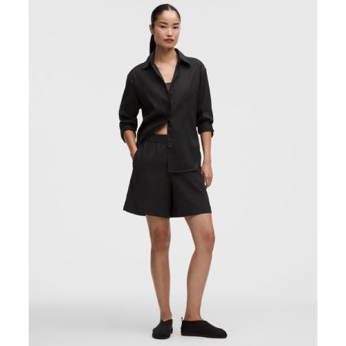 “ Short LuluLinen taille haute coupe dÃ©contractÃ©es â€“ 18 cm â€“ Taille S - lululemon - Modalova