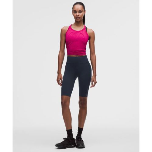 “ Short Fast and Free taille haute Ã  6 pochess â€“ 28 cm â€“ Bleu - lululemon - Modalova