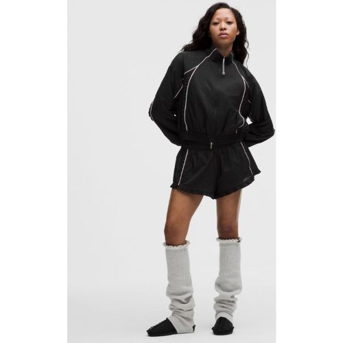 “ Short GANNI x texturÃ© Ã  volants taille mi-hautes â€“ 6 cm â€“ Taille XS - lululemon - Modalova
