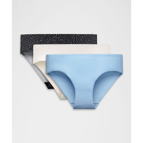 “ Culotte bikini InvisiWear taille mi-haute Trios â€“ Blue/Noir â€“ Taille M - lululemon - Modalova