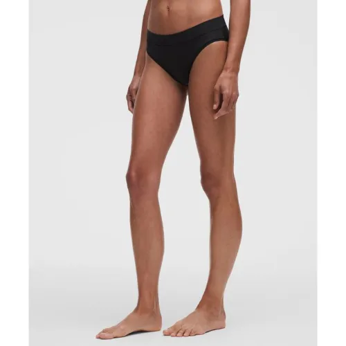 “ Culotte bikini UnderEase taille mi-hautes â€“ Noir â€“ Taille S - lululemon - Modalova