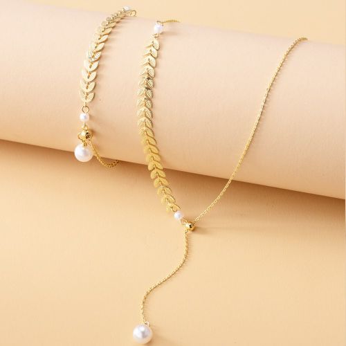 Pièces Collier à perles et bracelet - SHEIN - Modalova