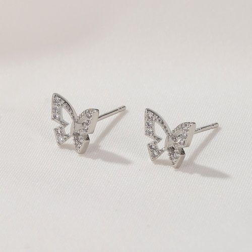 Clous d'oreilles à papillon - SHEIN - Modalova