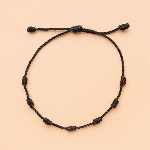 Bracelet de cheville simple à nœud - SHEIN - Modalova