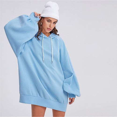 Robe sweat-shirt à capuche oversize - SHEIN - Modalova