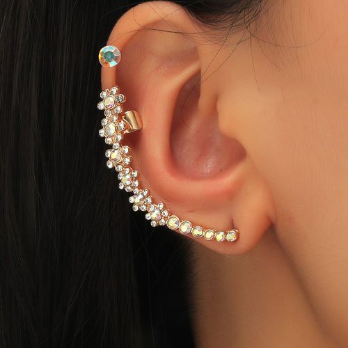 Boucles d'oreilles avec strass - SHEIN - Modalova