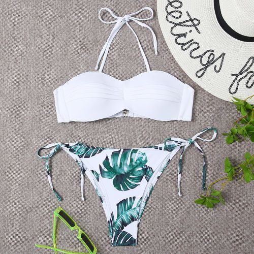 Bikini à motif de tropical - SHEIN - Modalova