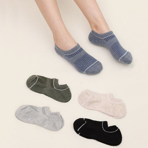 Paires Chaussettes invisibles à rayures - SHEIN - Modalova