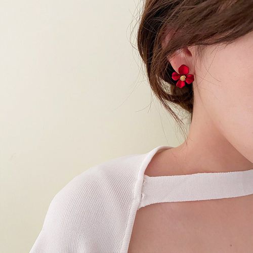 Boucles d'oreilles en forme de fleur - SHEIN - Modalova