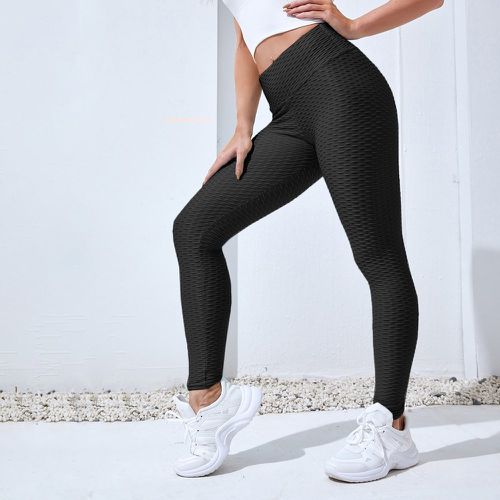 Legging de sport texturé - SHEIN - Modalova