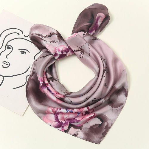 Écharpe à imprimé fleurs - SHEIN - Modalova
