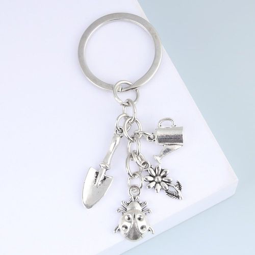Porte-clés avec pendentif de fleur - SHEIN - Modalova
