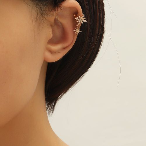 Pièce Bijou d'oreille design étoile à zircone cubique - SHEIN - Modalova