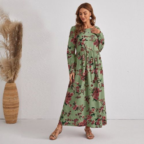 Robe avec imprimé fleur - SHEIN - Modalova