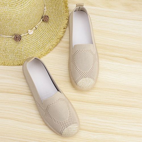 Chaussures plates en tricot minimaliste - SHEIN - Modalova