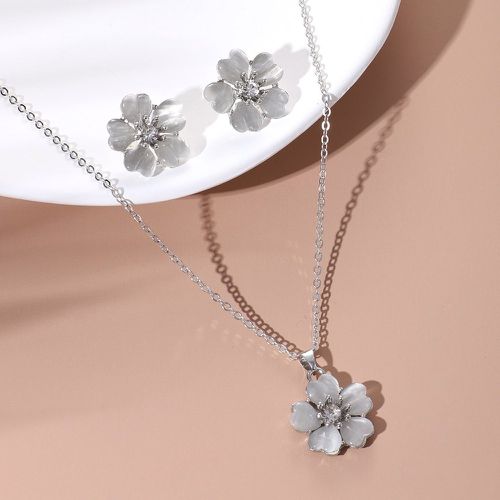 Pièces Set de bijoux à fleur - SHEIN - Modalova