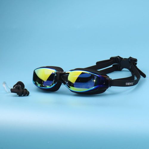 Lunettes de natation anti-UV avec bouchons d'oreilles & pince-nez - SHEIN - Modalova