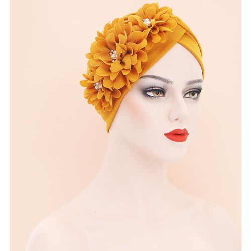 Enveloppe de tête avec fleur en tissu - SHEIN - Modalova