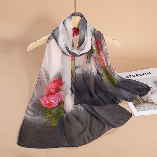 Foulard avec imprimé fleur - SHEIN - Modalova