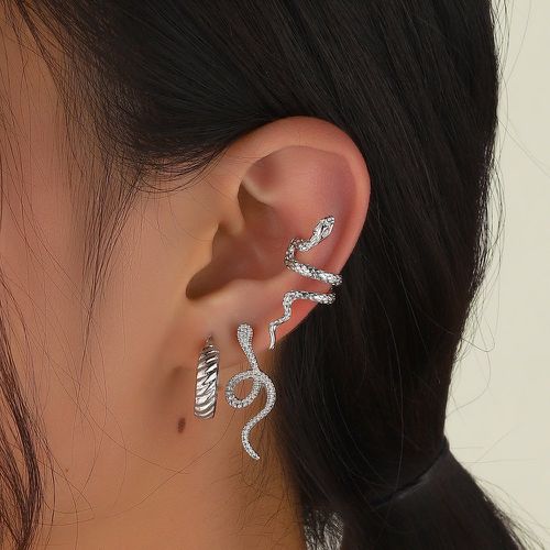 Pièces Boucles d'oreilles avec python - SHEIN - Modalova