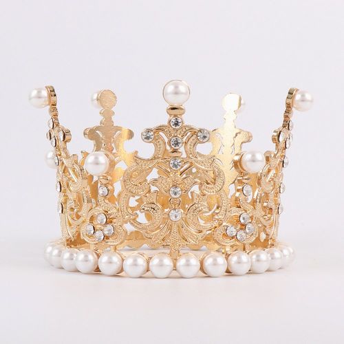 Bandeau avec couronne à perles - SHEIN - Modalova
