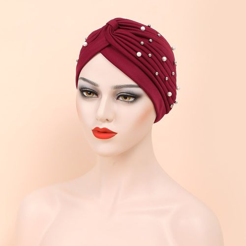 Turban avec fausse perle - SHEIN - Modalova