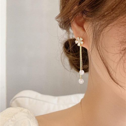 Boucles d'oreilles à fleur - SHEIN - Modalova