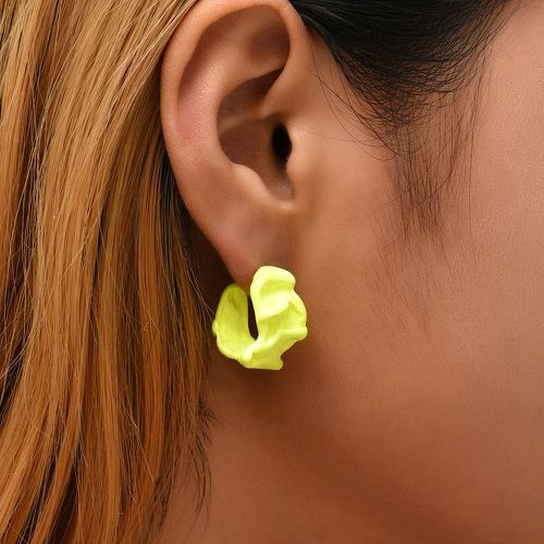 Boucles d'oreilles irrégulières en alliage - SHEIN - Modalova