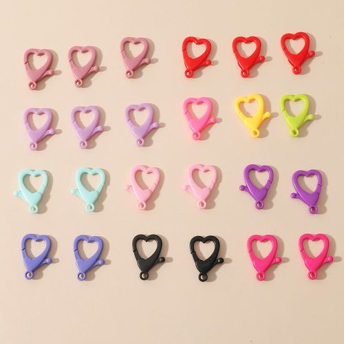 Pièces Accessoire de bijoux DIY de couleur aléatoire cœur - SHEIN - Modalova