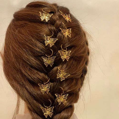 Pièces Élastique pour cheveux avec papillon - SHEIN - Modalova