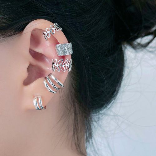 Pièces Boucles d'oreilles avec feuille - SHEIN - Modalova
