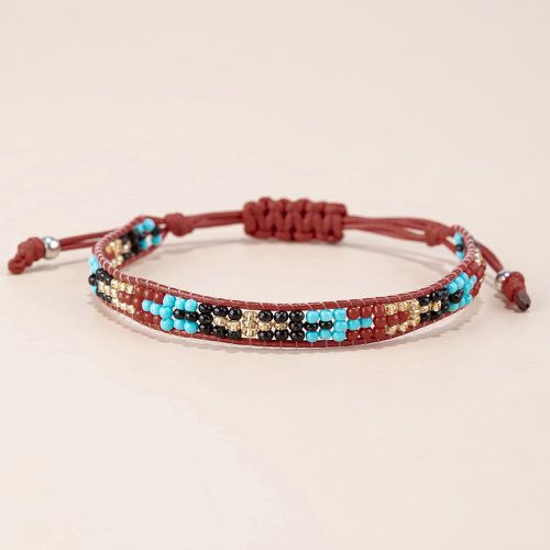 Bracelet en perles colorées - SHEIN - Modalova