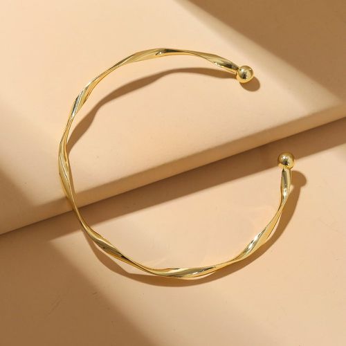 Bracelet ouvert minimaliste - SHEIN - Modalova