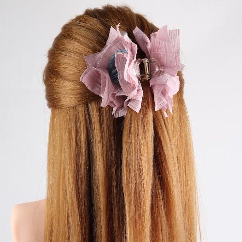 Griffe à cheveux à fleur en tissu - SHEIN - Modalova