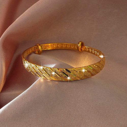 Bracelet texturé métallique - SHEIN - Modalova
