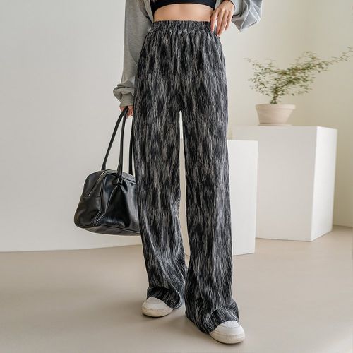 Pantalon taille haute tie dye - SHEIN - Modalova