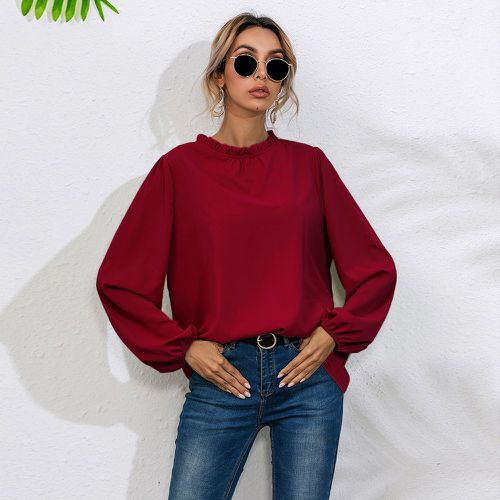 Blouse avec plis - SHEIN - Modalova