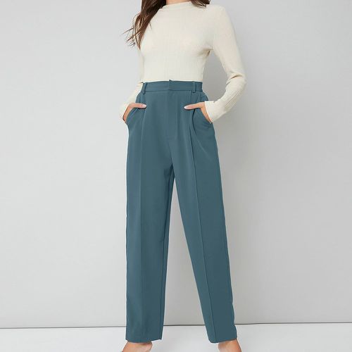 Pantalon taille haute avec poche - SHEIN - Modalova