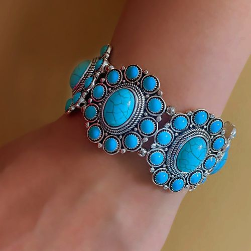 Pièce Bracelet à turquoise - SHEIN - Modalova