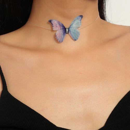 Collier à papillon - SHEIN - Modalova
