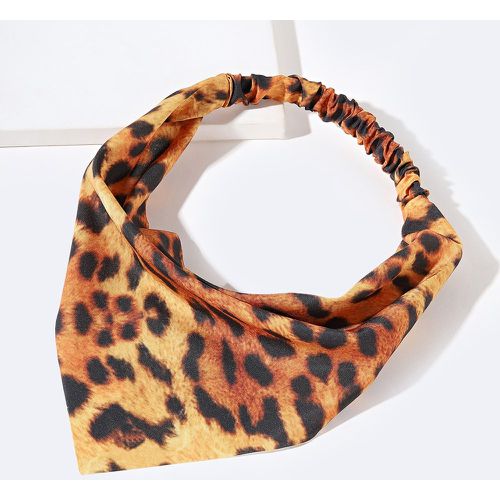 Bandeau pour cheveux léopard - SHEIN - Modalova