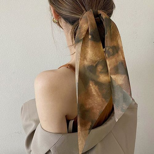 Élastique avec foulard pour cheveux - SHEIN - Modalova