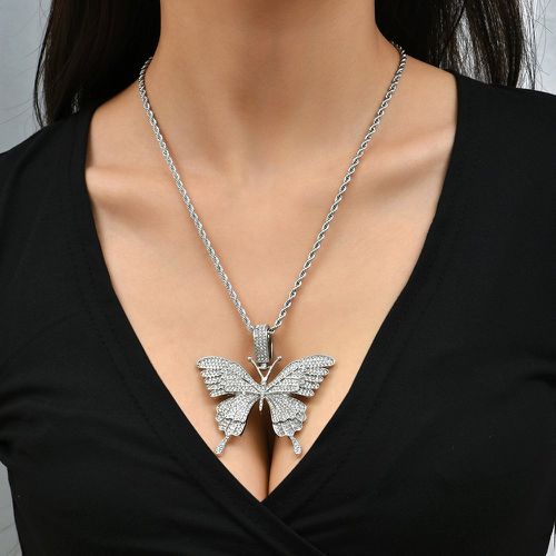 Collier à breloque papillon - SHEIN - Modalova