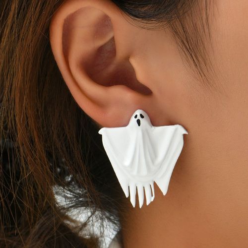 Boucles d'oreilles design halloween fantôme - SHEIN - Modalova