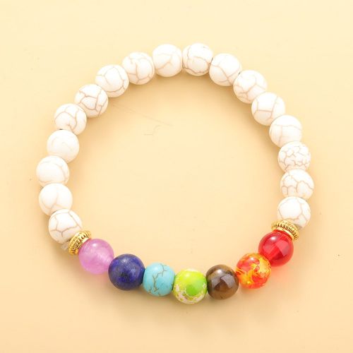 Bracelet perlé coloré - SHEIN - Modalova