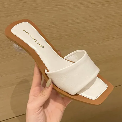 Sandales minimaliste à talons sculpturaux - SHEIN - Modalova