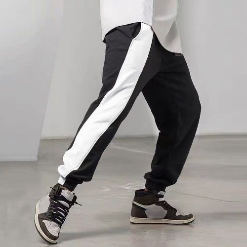 Pantalon de survêtement à bande latérale - SHEIN - Modalova
