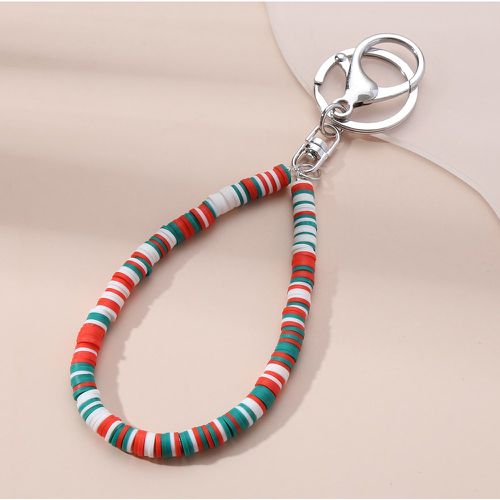 Porte-clés de couleur aléatoire perlé - SHEIN - Modalova