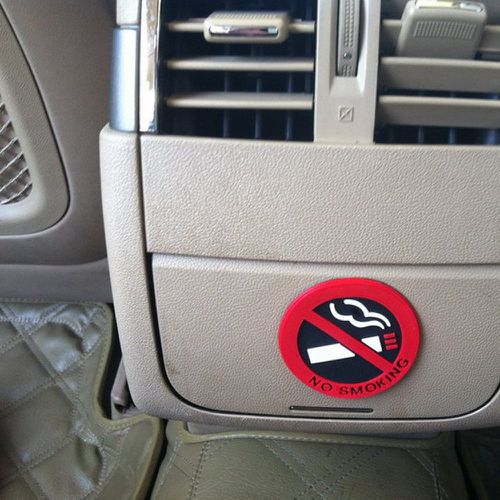 Pièce Sticker pour voiture avec motif No Smoking - SHEIN - Modalova